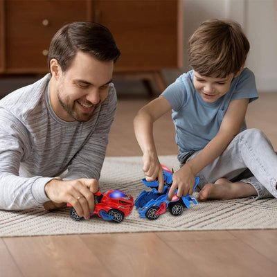 Dino Car - LED Dinosaur transformasjon Billeketøy