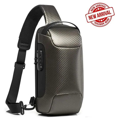 Sikker vanntett crossbody-veske med USB-tilkobling - med stilig anti-tyveri design