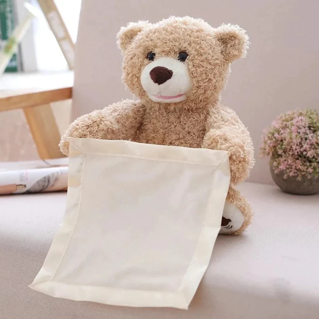 SnuggleBuddy | Interaktiv Peek-A-Boo bamse