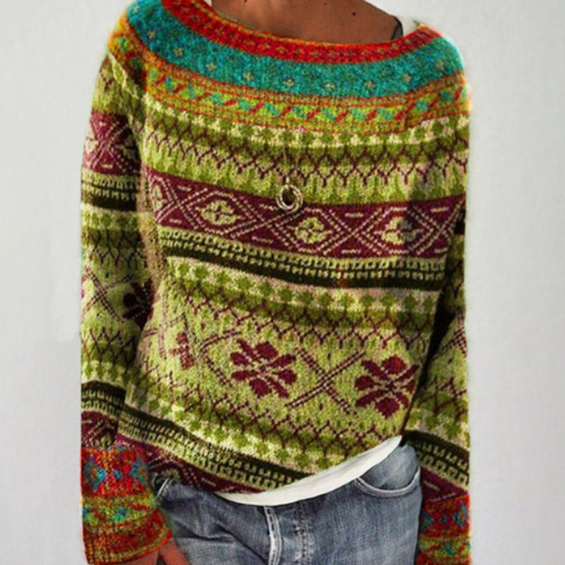 Komfortable strikkede boho-cardigans