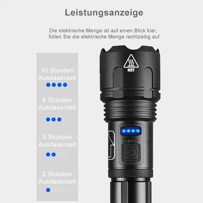 Vanntett laserlommelykt