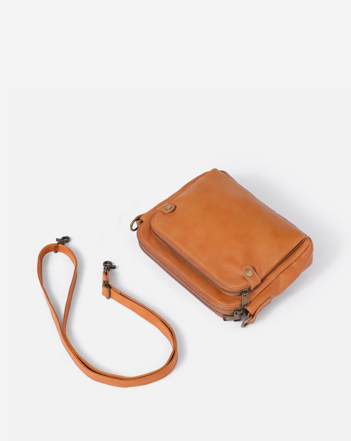 Håndlaget Crossbody Skulderveske